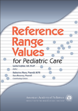 Reference Range Values for Pediatric Care