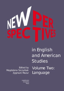 New Perspectives in English and American Studies